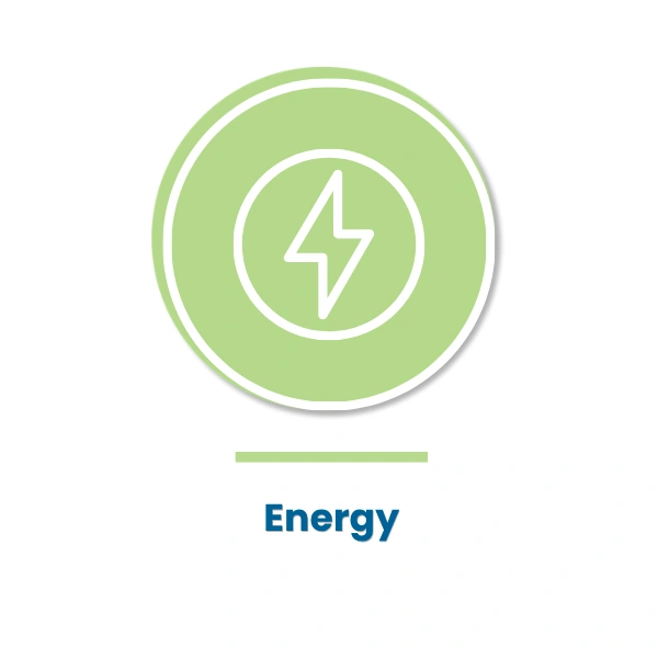 Energy industry power icon