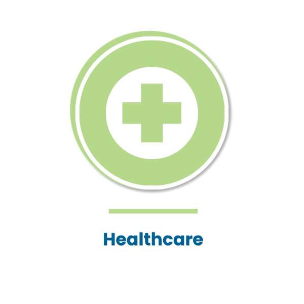 Healthcare industry medical cross icon